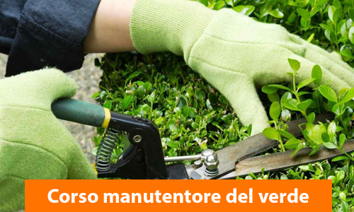 Corso manutentore del verde